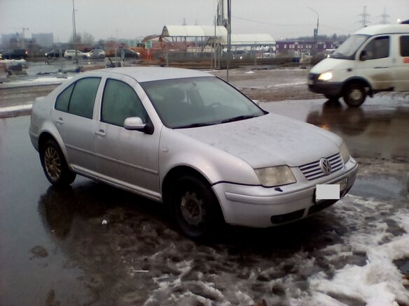 2002 Volkswagen Bora I, серебристый - вид 1