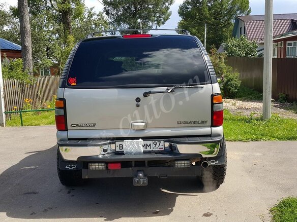 2004 Chevrolet Tahoe, серебристый - вид 6