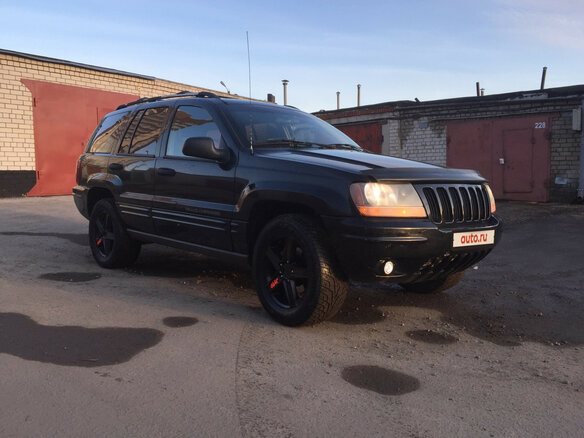 2001 Jeep Grand Cherokee II (WJ), чёрный - вид 11