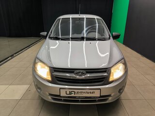 2015 Lada (ВАЗ) Granta I, серебристый, 370000 рублей, вид 2