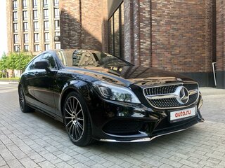 2017 Mercedes-Benz CLS 350 BlueTEC II (C218) Рестайлинг, чёрный, 3995000 рублей, вид 4