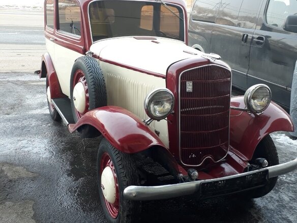 1937 Opel P4, бежевый, 4100000 рублей