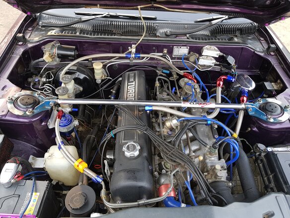1981 Nissan Skyline GT 5-speed V (C210), фиолетовый, 3200000 рублей - вид 31