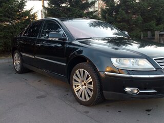 2003 Volkswagen Phaeton I, чёрный, 1555555 рублей, вид 3