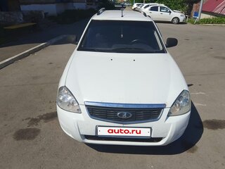 2014 Lada (ВАЗ) Priora I Рестайлинг, белый, 420000 рублей, вид 1