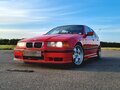 1997 BMW 3 серии 320i III (E36), красный, 700000 рублей