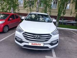 2017 Hyundai Santa Fe Grand III Рестайлинг, белый, 2550000 рублей, вид 2