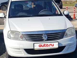 2013 Renault Logan I Рестайлинг, белый, 430000 рублей, вид 1