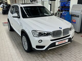 2017 BMW X3 30d xDrive II (F25) Рестайлинг, белый, 2700000 рублей, вид 2