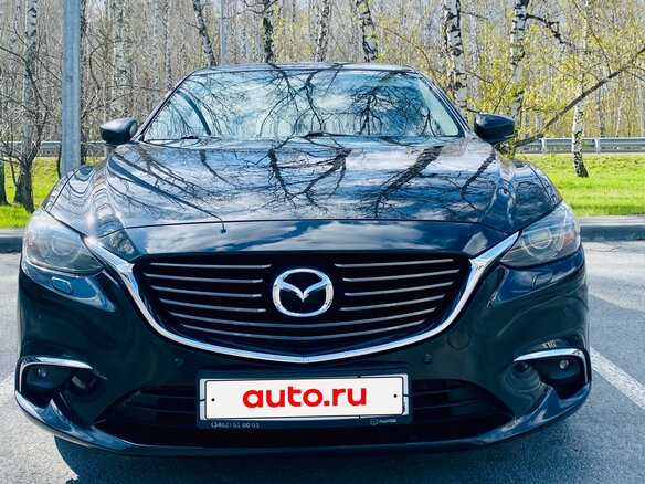 2017 Mazda 6 III (GJ) Рестайлинг, чёрный, 2000000 рублей