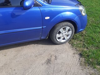 2011 Kia Rio II Рестайлинг, синий, 650000 рублей, вид 4