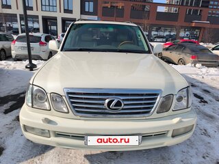 2005 Lexus LX 470 II Рестайлинг, бежевый, 2100000 рублей, вид 2