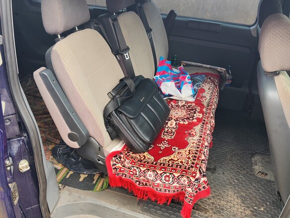 2008 Mercedes-Benz Vito 115 CDI L2 II (W639), синий, 1400000 рублей - вид 8