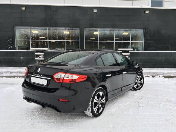 2011 Renault Fluence I, чёрный - вид 2