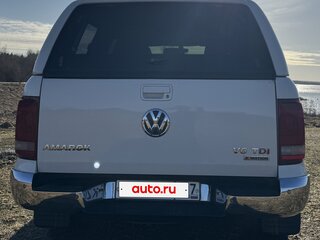 2017 Volkswagen Amarok I Рестайлинг, белый, 3300000 рублей, вид 4