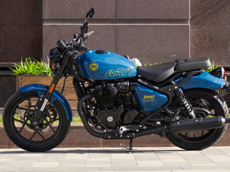 2025 Royal Enfield Shotgun, синий, 723000 рублей, вид 2