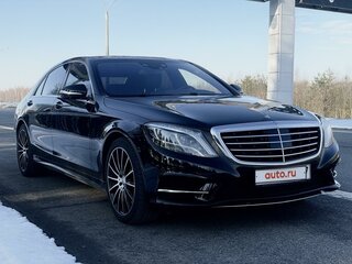 2014 Mercedes-Benz S-Класс 500 Long VI (W222, C217), чёрный, 4900000 рублей, вид 4