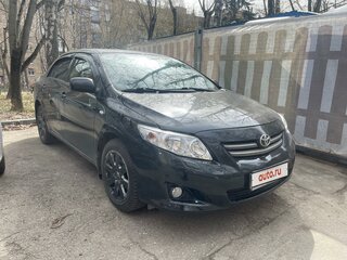 2007 Toyota Corolla AMT X (E140, E150), чёрный, 700000 рублей, вид 2
