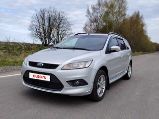2009 Ford Focus II Рестайлинг, серебристый, 650000 рублей, вид 1