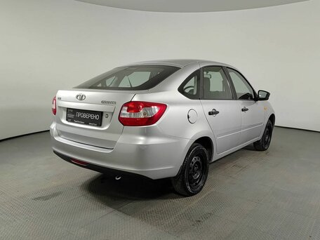 2016 Lada (ВАЗ) Granta I, серебристый, 387000 рублей, вид 5