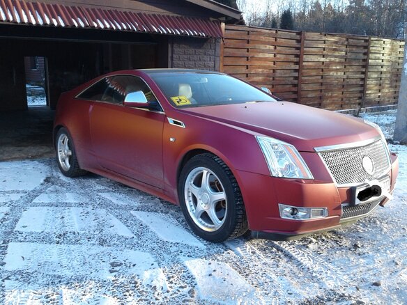 2011 Cadillac CTS II, пурпурный