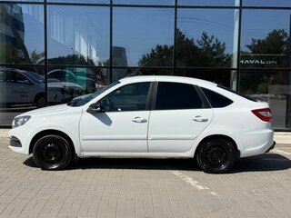 2019 Lada (ВАЗ) Granta I Рестайлинг, белый, 460000 рублей, вид 2