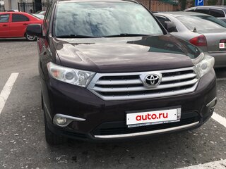 2010 Toyota Highlander II (XU40) Рестайлинг, чёрный, 2100000 рублей, вид 2