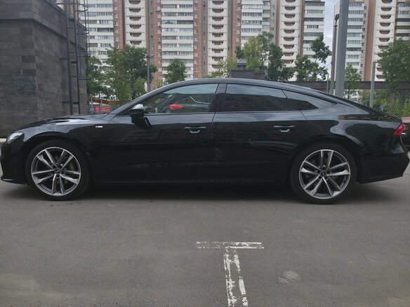 2021 Audi A7 45 TFSI II (4K), чёрный - вид 6