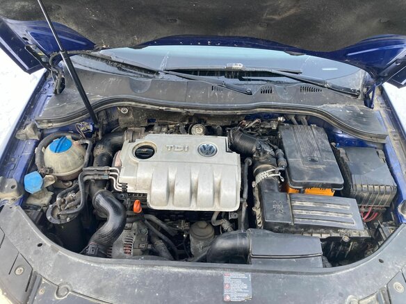 2006 Volkswagen Passat B6, синий, 650000 рублей - вид 18
