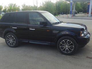 2008 Land Rover Range Rover Sport I, чёрный, 1540000 рублей, вид 5