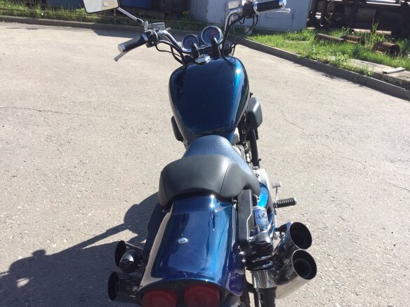 1988 Honda Magna, синий - вид 5