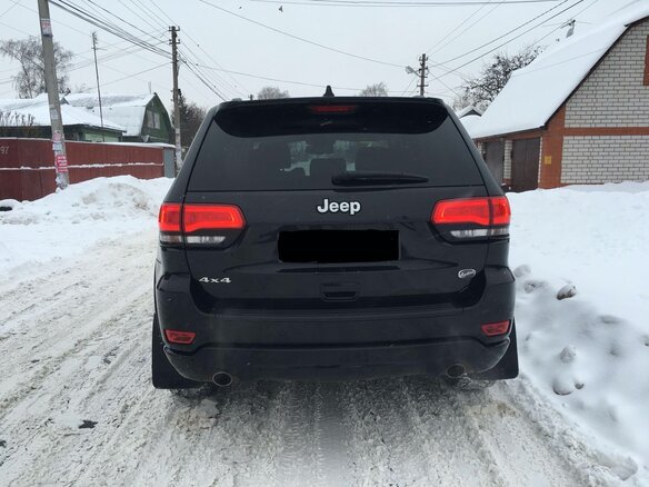 2013 Jeep Grand Cherokee IV (WK2) Рестайлинг, чёрный - вид 4