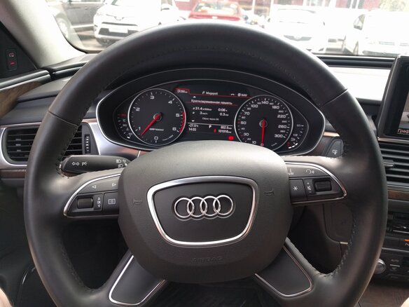 2012 Audi A6 allroad III (C7), серебристый - вид 8