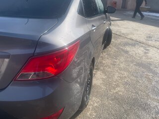 2016 Hyundai Solaris I Рестайлинг, серый, 850000 рублей, вид 5