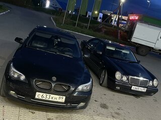 2007 BMW 5 серии 530xi V (E60/E61) Рестайлинг, чёрный, 1700000 рублей, вид 2