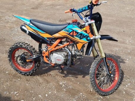 2024 Kayo Evolution YX140EM, голубой, 100000 рублей, вид 4