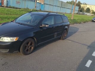 2009 Volvo V50 I Рестайлинг, чёрный, 650000 рублей, вид 2