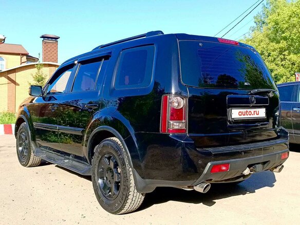 2008 Honda Pilot II, чёрный, 1410000 рублей - вид 6