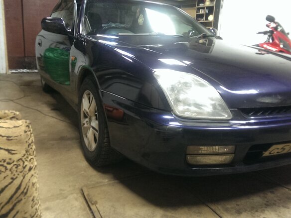 1998 Honda Prelude V, синий