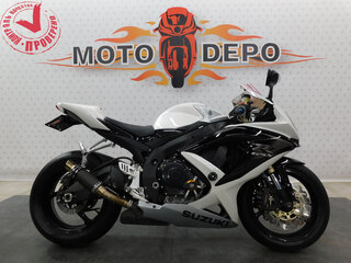 2008 Suzuki GSX-R 600, белый, 645000 рублей, вид 1