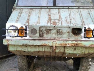 1972 Puch Pinzgauer 710, серый, 2250000 рублей, вид 1