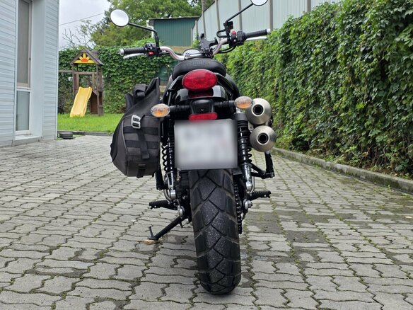2018 Triumph Scrambler, красный, 920000 рублей - вид 10
