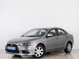 2013 Mitsubishi Lancer X Рестайлинг, серый, 849000 рублей, вид 3