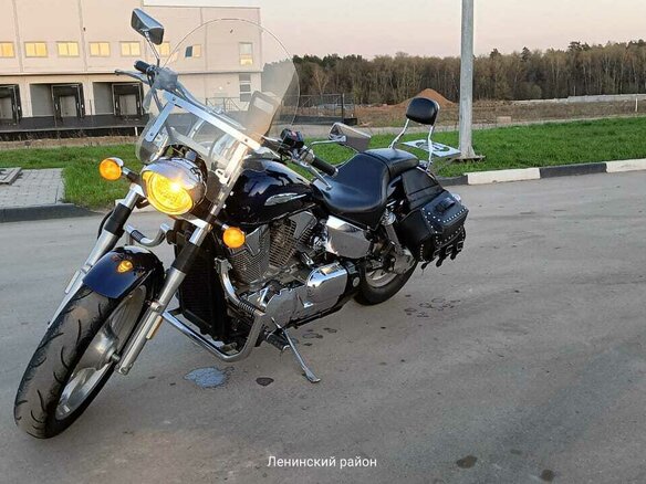 2007 Honda VTX 1300, синий, 720000 рублей - вид 1