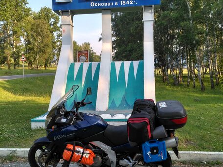 2002 Suzuki V-Strom 1000, синий, 376000 рублей, вид 3