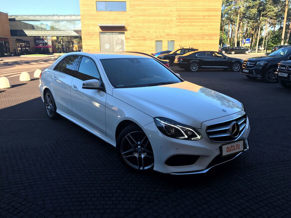 2015 Mercedes-Benz E-Класс 200 IV (W212, S212, C207) Рестайлинг, белый