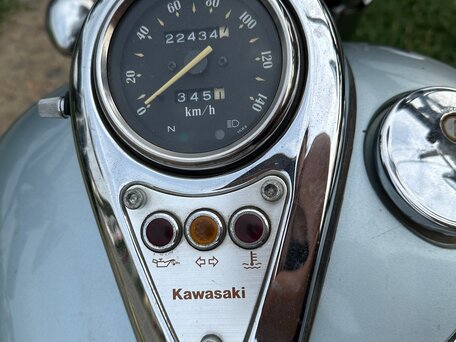 1998 Kawasaki VN400 Vulcan, серый, 350000 рублей, вид 2
