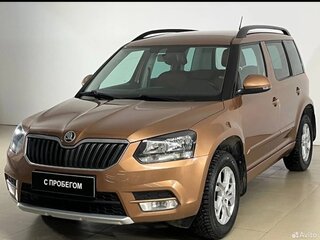2014 Skoda Yeti I Рестайлинг, коричневый, 975000 рублей, вид 1