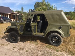 1966 ГАЗ 69А, зелёный, 650000 рублей, вид 4
