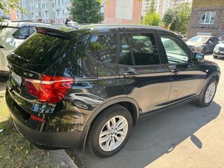 2013 BMW X3 28i xDrive II (F25), чёрный, 1999999 рублей, вид 3